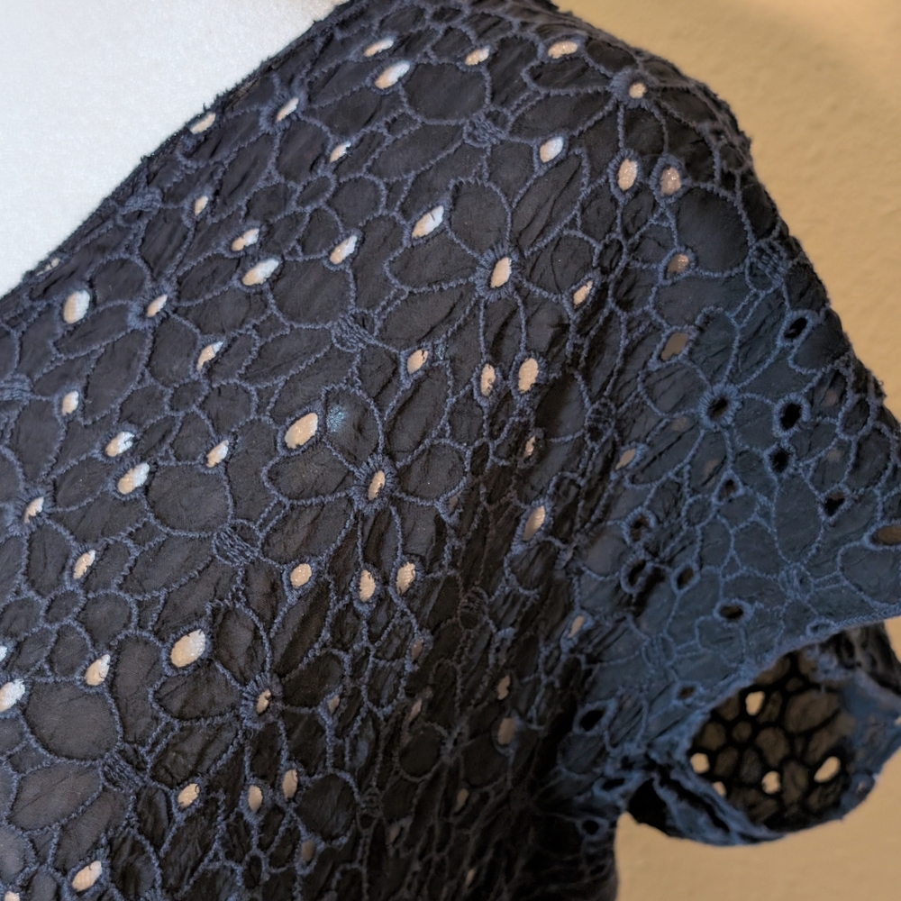 Johnny Was "Clarabelle" Embroidered Eyelet Maxi Dress - Picture 5 of 10